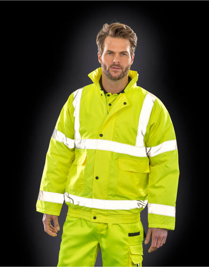 Result Safeguard Winter Blouson Jacket - Hi Vis Orange