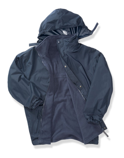 Result Recycled Fleece Lined Stormdri 4000 Jacket - Navy/Navy