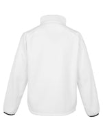 Result Core Men'S Printable Softshell Jacket With Recycled Inner Fleece - White/Black