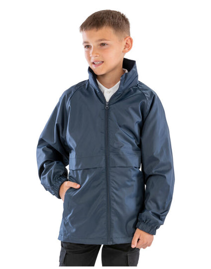 Result Core Junior & Youth Microfleece Lined Jacket - Bottle Green