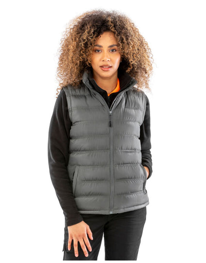 Result Urban Outdoor Wear Ladies' Ice Bird Padded Gilet - Black