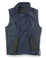Result Core Men'S Printable Softshell Bodywarmer With Recycled Fleece Inner - Navy/Navy