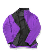 Result Core Ladies' Printable Softshell Jacket With Recycled Inner Fleece - Purple/Black