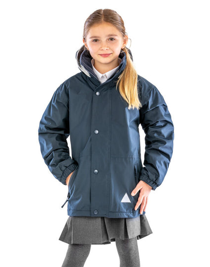 Result Kid'S Stormdri 4000 Recycled Coat - Bottle Green/Bottle Green