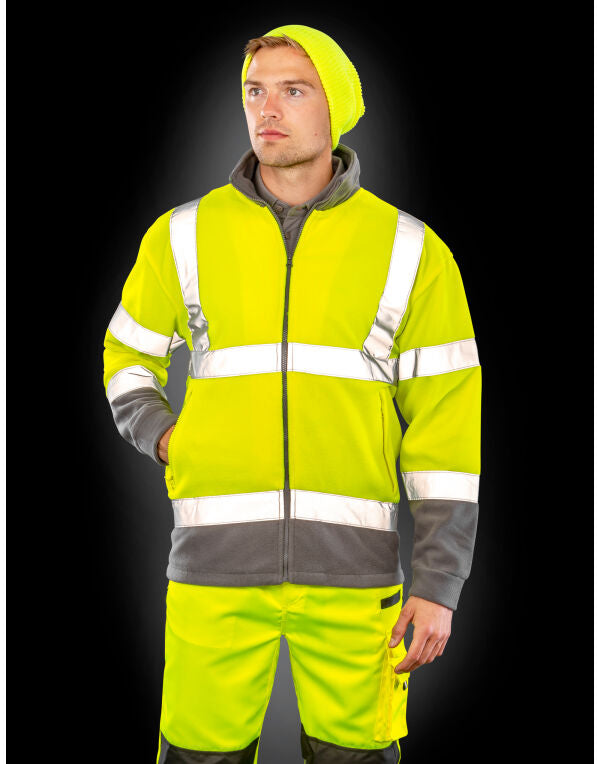 Result Safeguard Safety Microfleece - Fluorescent Orange