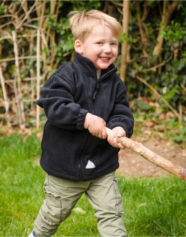 Result Children'S Polartherm Jacket - Black