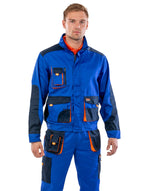 Work-Guard by Result Lite Jacket - Black/Grey/Orange