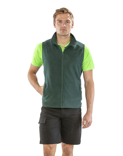 Result Core Microfleece Gilet - Black
