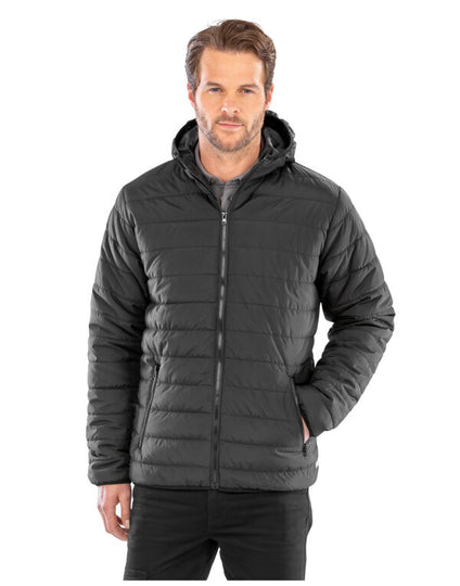 Result Core Men'S Soft Padded Jacket - Black