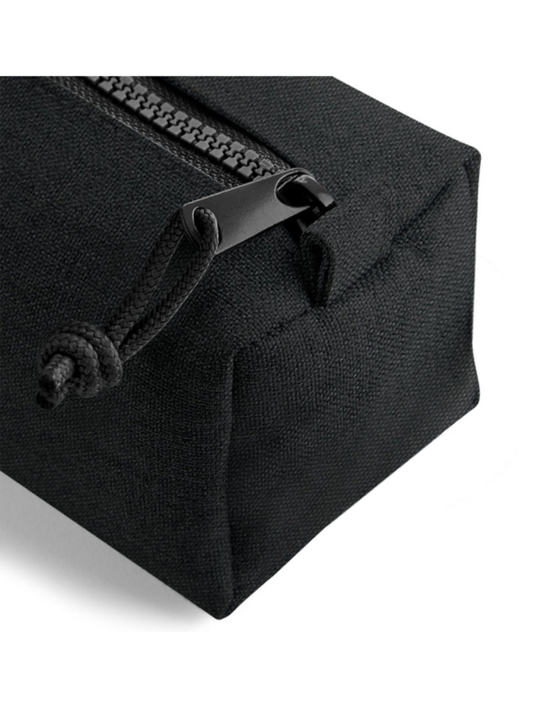 A royal blue Bagbase Essential Accessory Case, laid flat to show its full size.