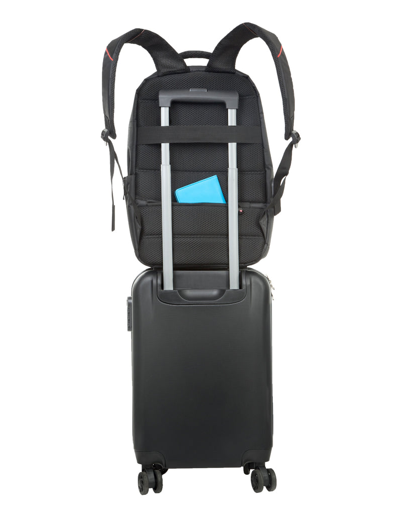 Shugon Kiel Urban Laptop Backpack - Black/Red