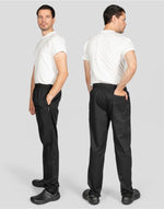 Dennys Unisex Elasticated Black Trouser - thumbnail 1