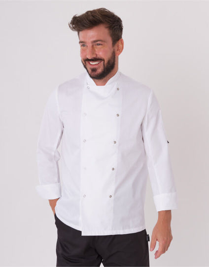 Dennys Long Sleeve Chef'S Jacket (Wh)