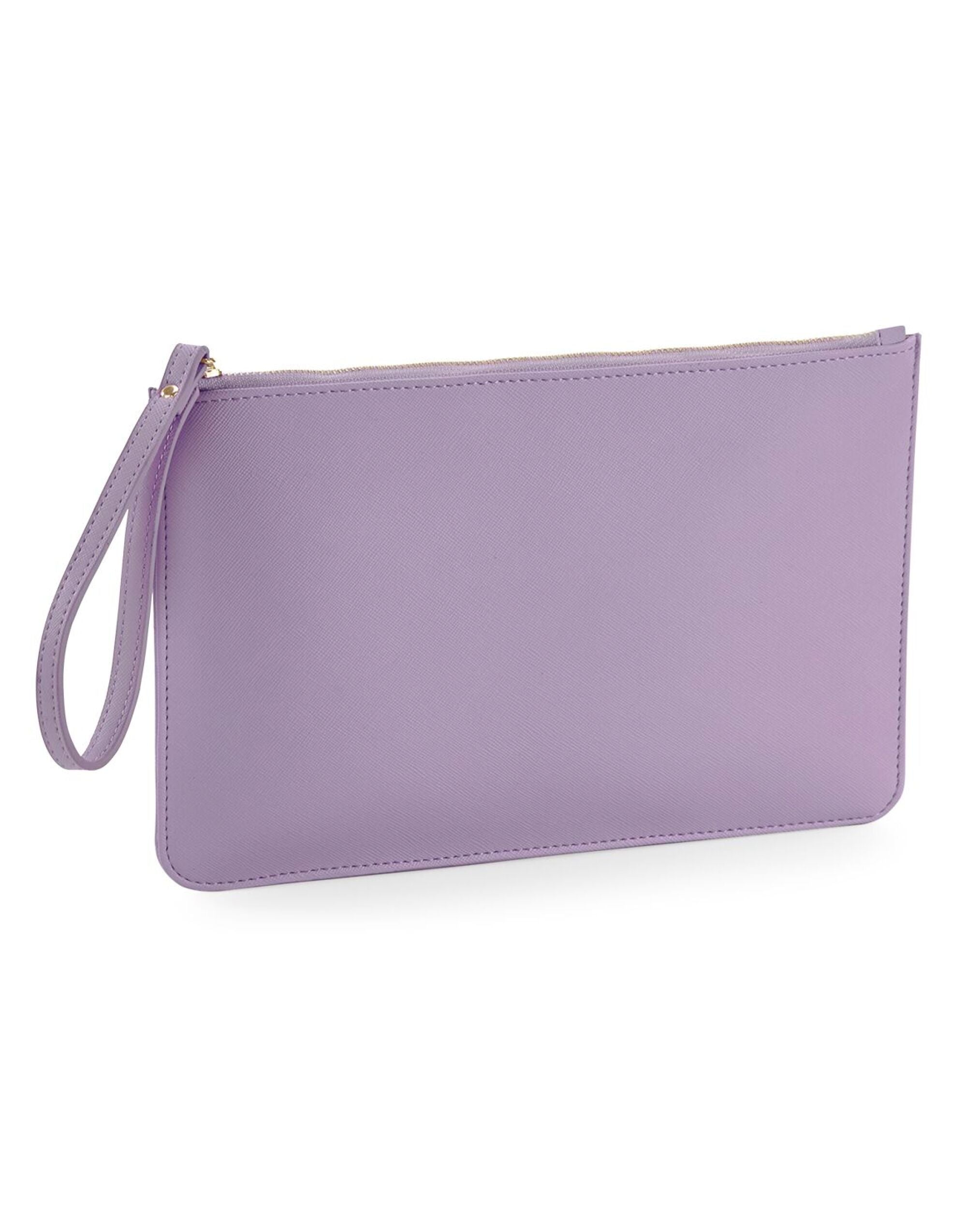 The white accessory pouch, shown with its multi-purpose use for travel or daily organization.