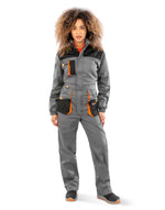 Work-Guard by Result Lite Coverall - Black/Grey/Orange