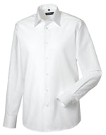 Russell Collection Men'S Long Sleeve Tailored Oxford Shirt - thumbnail 10