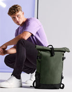 Bagbase Block Roll-Top Backpack - thumbnail 2