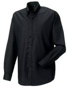 Russell Collection Men'S Long Sleeve Classic Oxford Shirt