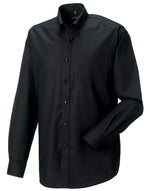 Russell Collection Men'S Long Sleeve Classic Oxford Shirt - thumbnail 9