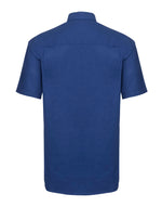 Russell Collection Men'S Short Sleeve Classic Oxford Shirt - thumbnail 3