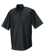 Russell Collection Men'S Short Sleeve Classic Oxford Shirt - thumbnail 10