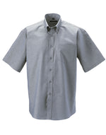 Russell Collection Men'S Short Sleeve Classic Oxford Shirt - thumbnail 7