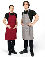 Dennys Recycled Bib Apron With Pocket - thumbnail 6