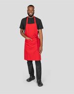 Dennys Recycled Bib Apron With Pocket - thumbnail 12