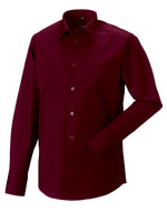 Russell Collection Men'S Long Sleeve Fitted Stretch Shirt - thumbnail 8
