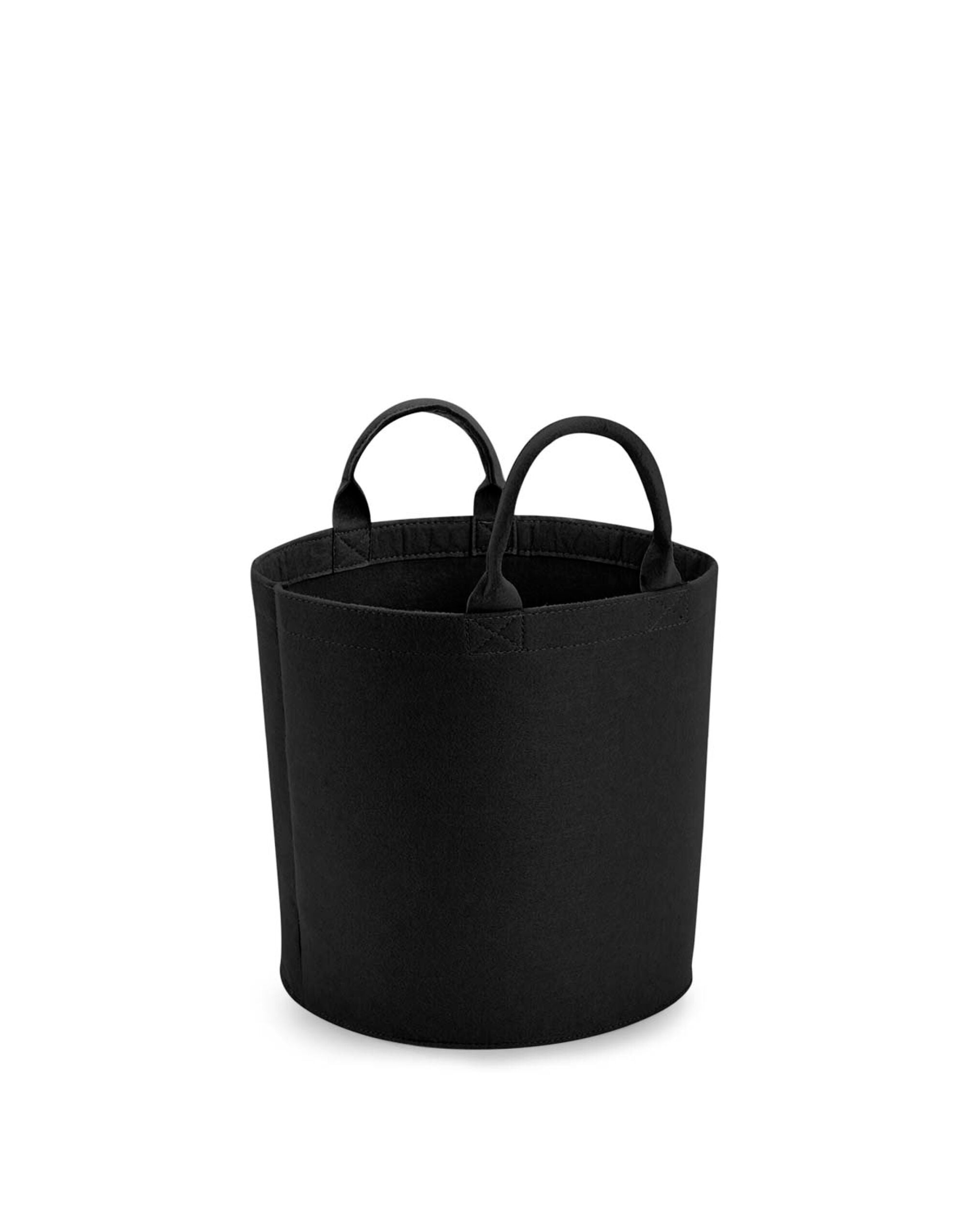 The small dark grey Felt Trug, perfect for storing magazines, toys, or craft supplies.
