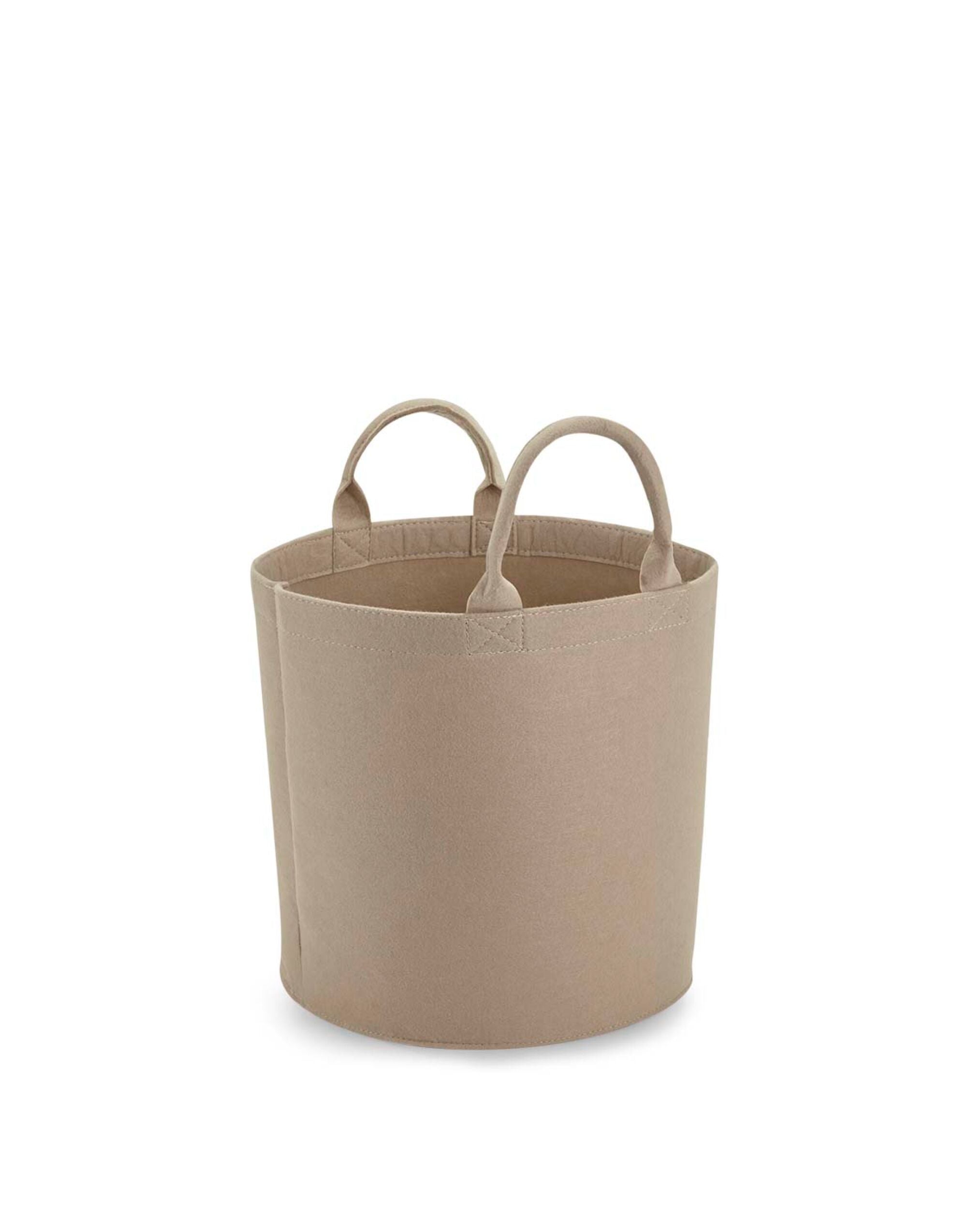 The dark grey marl Felt Trug, adding a touch of contemporary style to home storage.