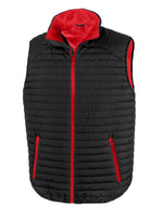 Result Recycled Thermoquilt Gilet - Black/Red