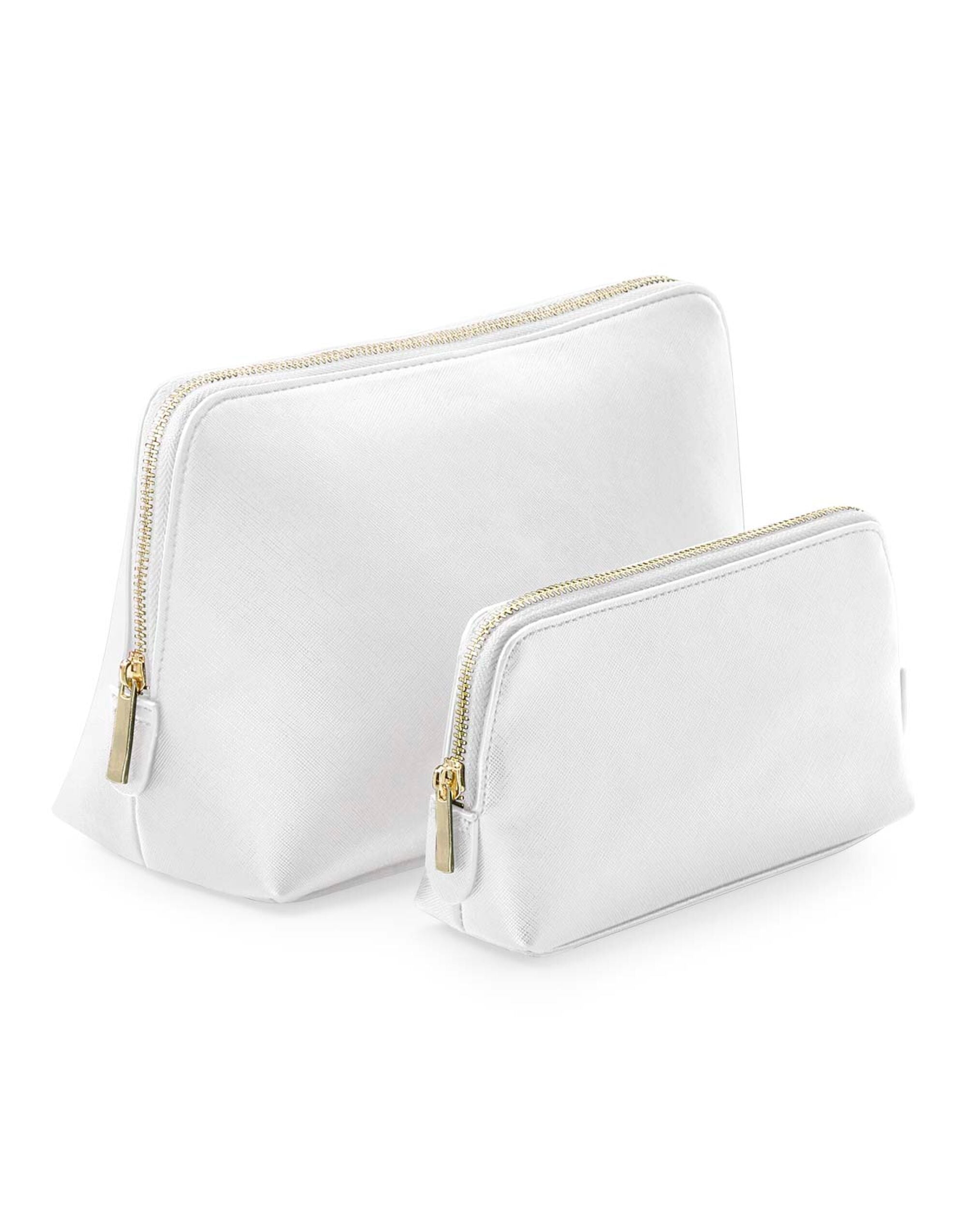 The soft pink Boutique Accessory Case, perfect for adding a touch of color to your travel gear.