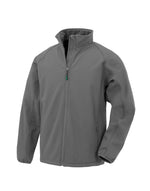 Result Recycled Men'S Recycled 2-Layer Printable Softshell Jacket - Workguard Grey