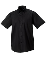Russell Collection Men'S Short Sleeve Classic Ultimate Non-Iron Shirt - thumbnail 2