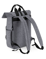 Bagbase Recycled Twin Handle Roll-Top Laptop Backpack - thumbnail 5
