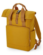 Bagbase Recycled Twin Handle Roll-Top Laptop Backpack - thumbnail 6