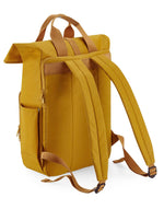 Bagbase Recycled Twin Handle Roll-Top Laptop Backpack - thumbnail 7