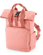 Bagbase Recycled Mini Twin Handle Roll-Top Backpack - thumbnail 4