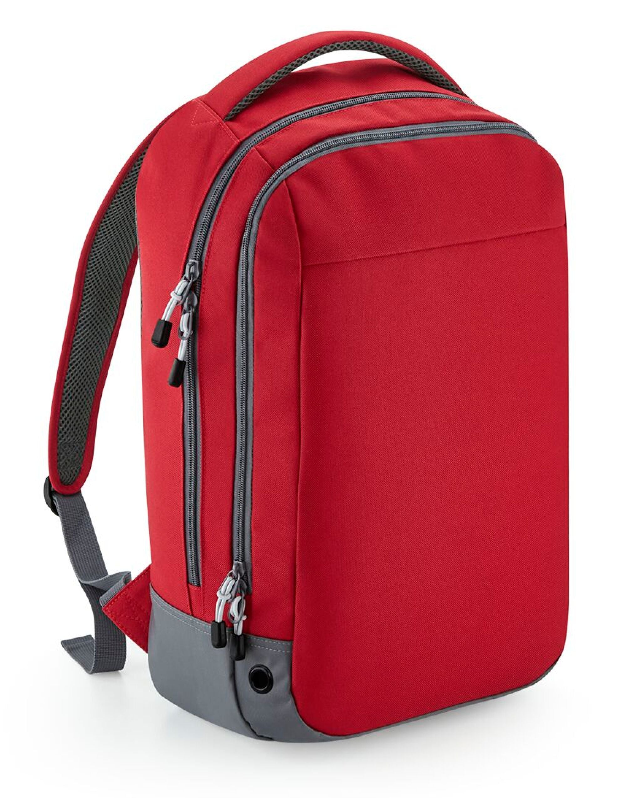 Interior shot of the main compartment of the Bagbase Athleisure Sports Backpack, showing its spacious layout.