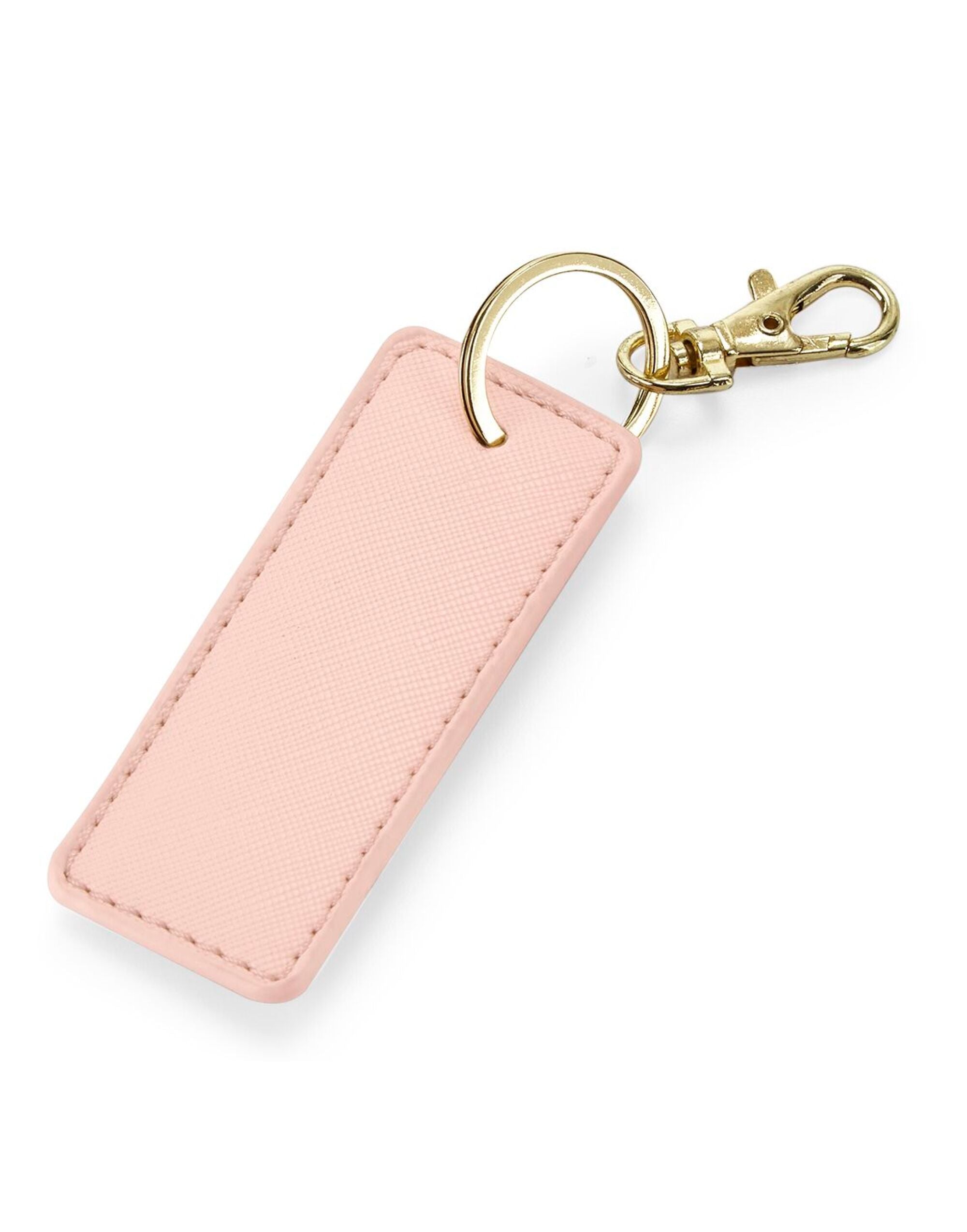 The soft pink key clip, a stylish and practical accessory for keeping keys secure.