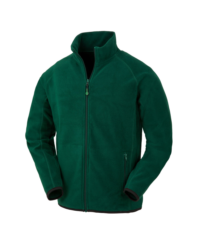 Result Recycled Recycled Unisex Fleece Polarthermic Jacket - Forest Green