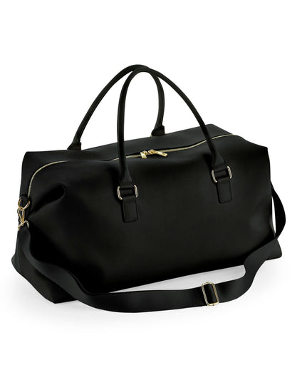 Bolso de fin de semana Bagbase Boutique en negro - Vista frontal.