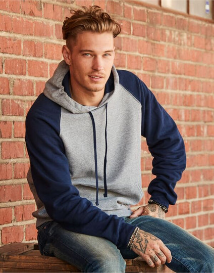 Jerzees NuBlend Colour-Block Hoodies