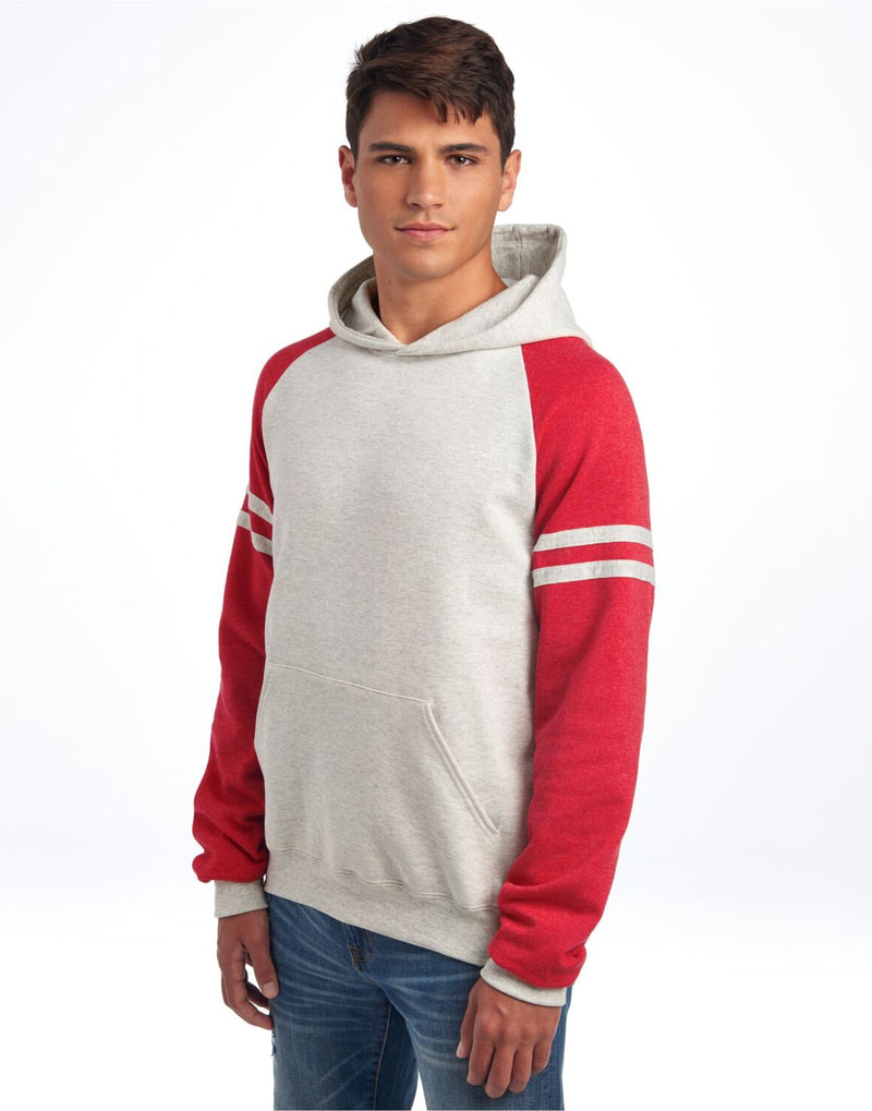 Jerzees NuBlend Varsity Colour-Block Hoodies