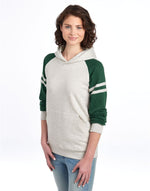 Jerzees NuBlend Varsity Colour-Block Hoodies - thumbnail 4