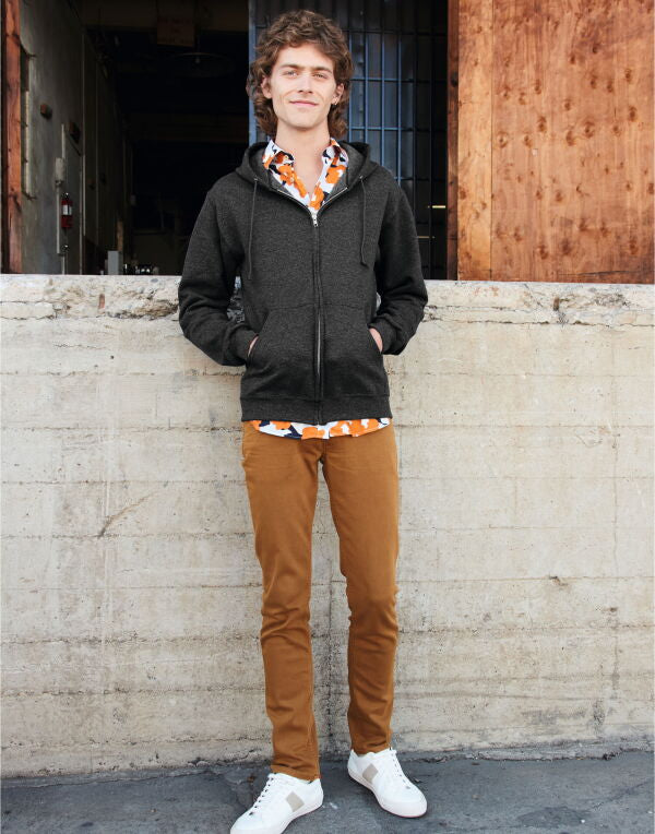 Jerzees NuBlend Full-Zip Hooded Sweatshirt