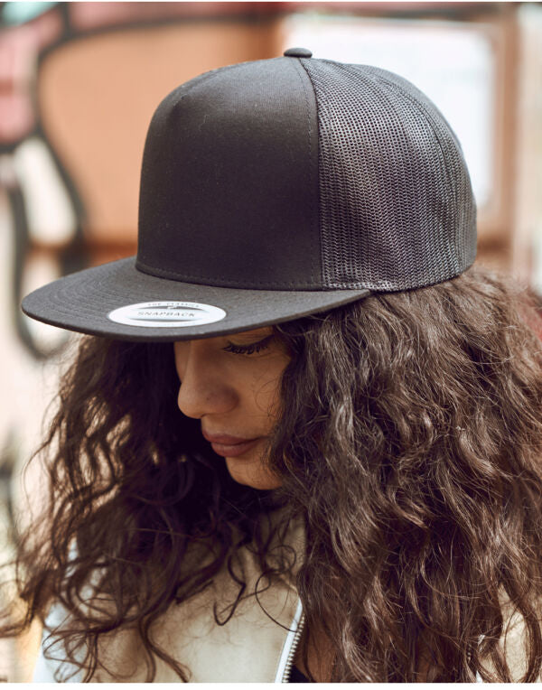 Flexfit Classic Trucker Cap - Black