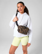 Bagbase Leopard Print Cross Body Bag - thumbnail 1