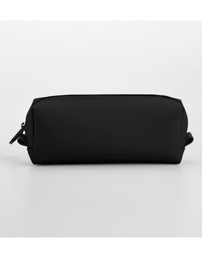 Black matte PU mini accessory case for small items.